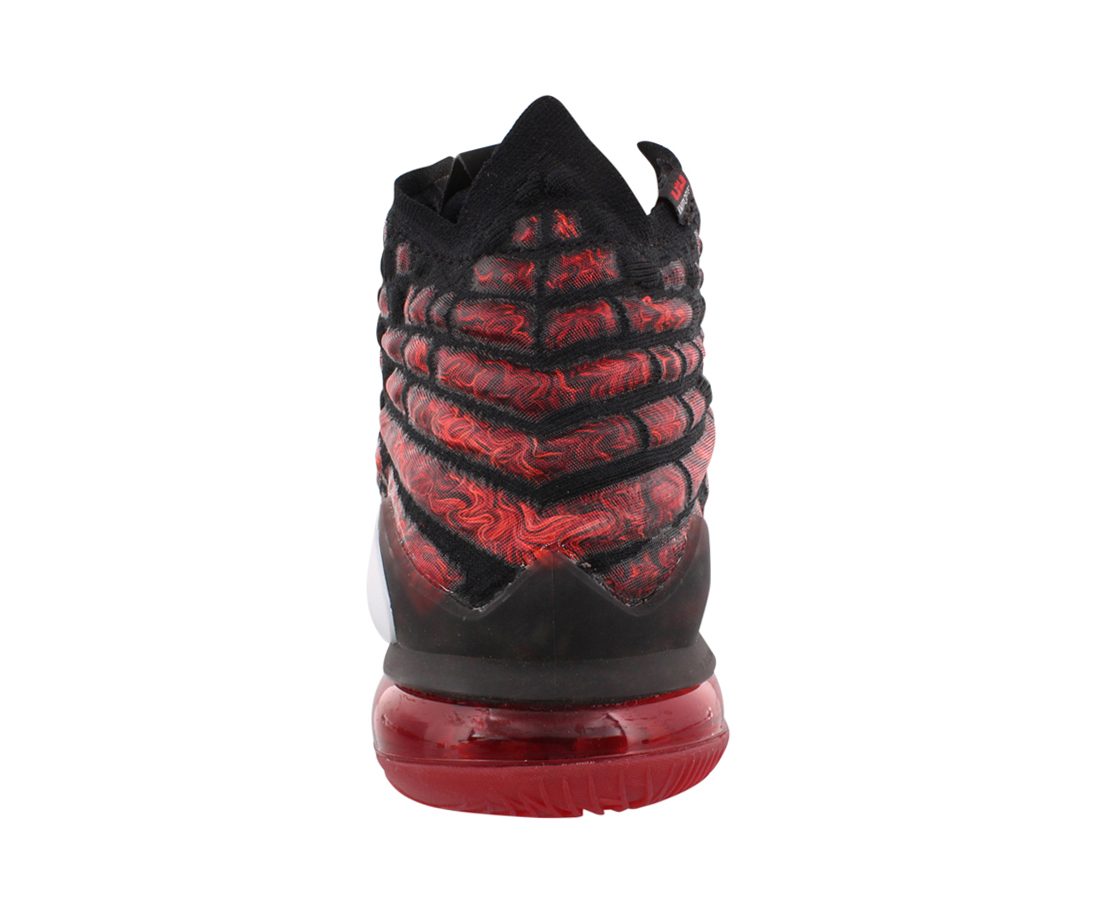 Nike Lebron XVII Mens Shoes Size 10, Color: Black/White/University Red - image 3 of 3
