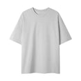 thumbnail image 4 of Birdeem Chemises pour Hommes Chemises d'Été Décontractées Unies à Manches Courtes Col Rond, 4 of 9