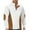 White, variant on AWZXDE Men's Half Button Stand Collar Sweatshirt, Color Block Pullover, Long Sleeve Casual Fashion Top Black,XL