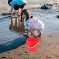 thumbnail image 4 of Miangastore 2pcs Beach Sand Bucket Beach Pail Bucket Seaside Water Bucket Playthings with Handle, 4 of 8