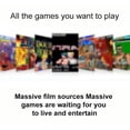 thumbnail image 4 of Consola de juegos de TV X3pro Consola de videojuegos de salida 4K HD para Android (enchufe de EE. UU.) Ehuebsd Para estrenar, 4 of 9