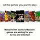 thumbnail image 5 of Consola De Juegos De Televisión X6 4K Retro TV Consola de juegos DDR3 512MB Consola de videojuegos inalámbrica Mini caja de juegos Likrtyny Para estrenar, 5 of 9
