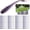 Purple Pearl, variant on Forked Tail Soft Baits 3in Fishing Lures for Crappie Panfish and Trout 40PCS (Green)