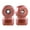 Coffee, variant on Red Wolf Fingerboards Wysocki Fingerboard Skatewides 2.0 Wheels - 7.5mm Bones Hwite