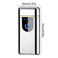 thumbnail image 5 of Wovilon S Electric Usb Charging Rechargeable Flameless Lighter Screen Induction, 5 of 5