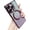Purple, variant on for iPhone 12 Case Glitter Magnetic Compatible with MagSafe Full Camera Lens Protection Luxury Plating Cute Bling Clear Shockproof Slim Phone Case for Women Girls (Blue)