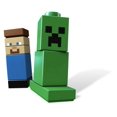 thumbnail image 3 of LEGO Minecraft 21102 Micro Mundo Set de 480 piezas, 3 of 5