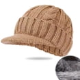thumbnail image 2 of Winter Hat with Ear Thick Knitted Windproof Thermal Cap for Cold Weather, 2 of 3