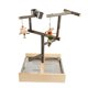 thumbnail image 3 of Bird Playstand, Stable Parrot Playground Climbing Interactive With Feeding Cup For Lovebird For Budgie ANGGREK Bird Playground, 3 of 8