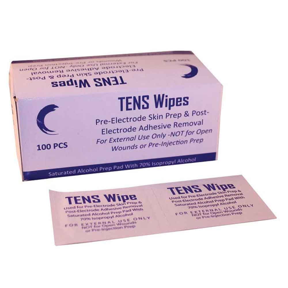 Stim Wipes TENS Skin Prep Application 5ml packets 6000/Box