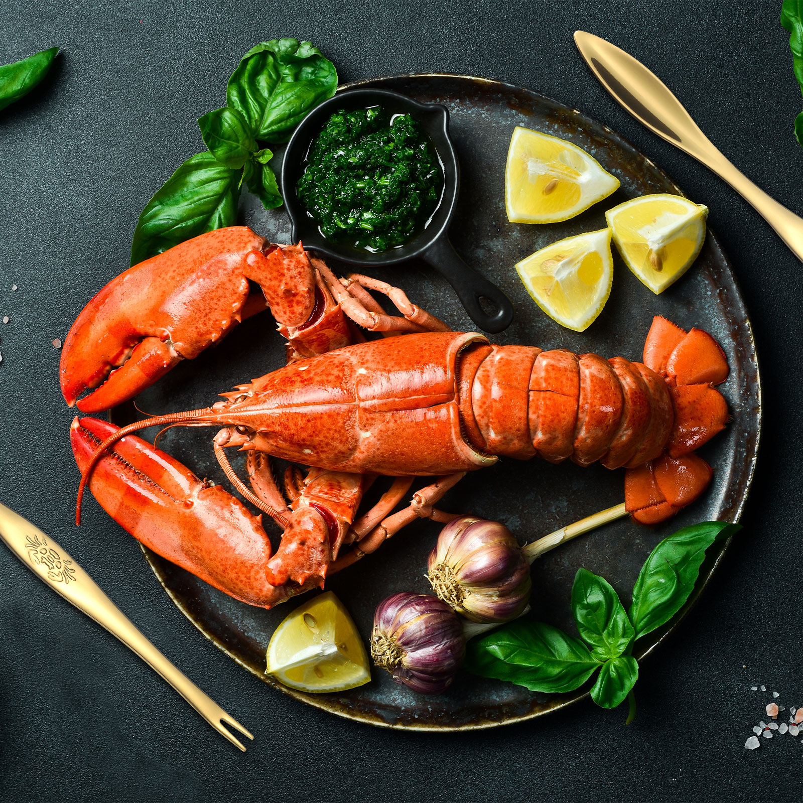 Unique Bargains Stainless Steel Crab Forks Seafood Legs Cracker Utensils Gold