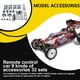 thumbnail image 5 of Vogacara 1 Juego de suministro de coche modelo RC accesorios de coche RC reparables hardware de coche RC rojo Kits de construcción modelo gris Vogacara FN001483-03, 5 of 6