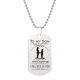 thumbnail image 1 of onlyliua para Interior/Exterior Collar de Acero Inoxidable, Regal y Familiar y Amigos, Unisex, Recuerda, Eres, Valiente, Padre, Madre, Hijo E Hija, Colgante de Cadena, 1 of 1