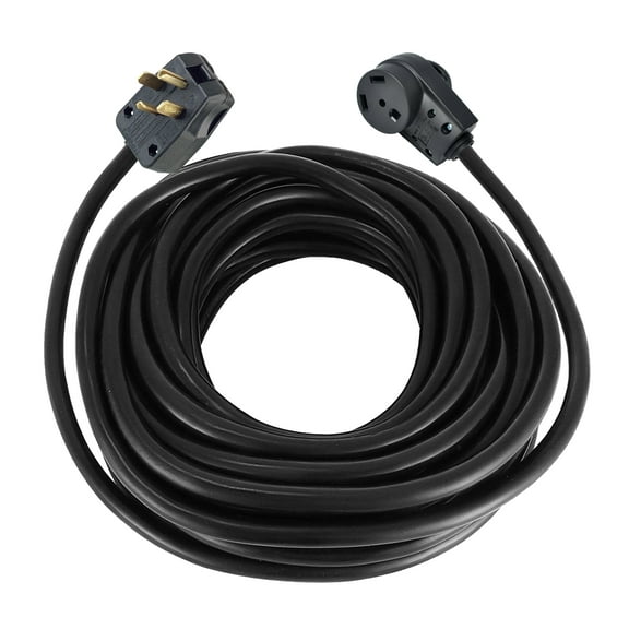 RV/Travel Trailer 50 ft Adapter Extension Cord NEMA Dryer 14-30P to TT-30R RV 30A 125V