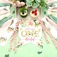 thumbnail image 5 of Floral 1st Birthday Decorations Girl - Isn’t She Lovely Isn’t She Onederful High Chair Banner, Flower First Birthday Decorations for Baby Girl, Pink and Green Floral Party Decorations, 5 of 7