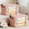 thumbnail image 1 of Cheap Moving Boxes, Bags for Blankets Organizing Bags, Packing Bags Tablecloth Storage, Organizer Bags Large Storage Bags Pink-L, 1 of 7