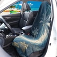 thumbnail image 3 of Binienty Tropical Palm Tree Car Seat Cover Sweat Protector For Swimming Beach Gym Breathable Anti-Slip Car Seat Cover for Sedan Truck SUV, 3 of 8