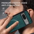 thumbnail image 4 of Decase Compatible with Google Pixel 7A Fashion Magnetic Case,Anti-Fingerprint PU Leather Phone Cover,Mag-Safe Case,Slim Fit Shockproof Protective Phone Case For Google Pixel 7A,Green, 4 of 10