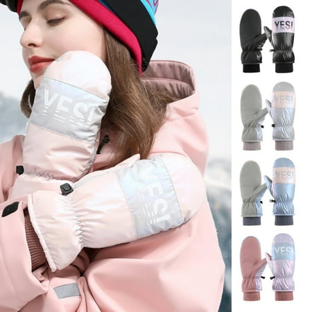 

SPRING PARK 1 Pair Winter Ski Gloves for Men Women Snowboarding Gloves Touch Screen Gloves for Cold Weather Sports