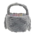 thumbnail image 5 of Way to Celebrate Grey Bunny Easter Basket, 5 of 5
