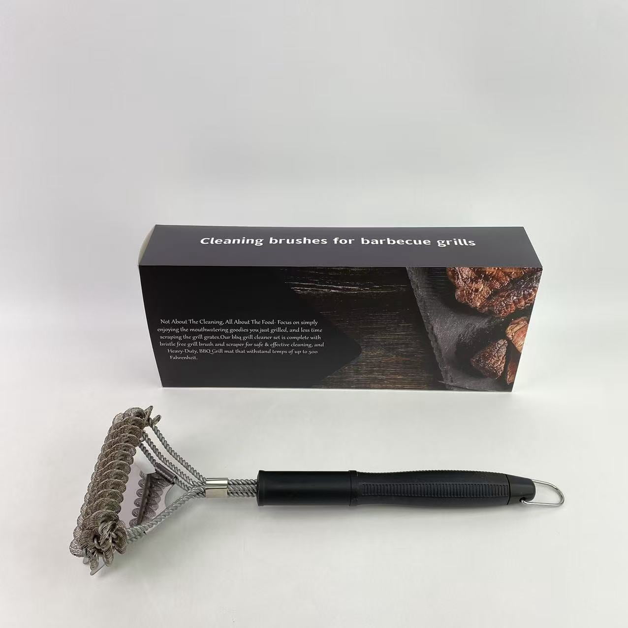 YOOGEEDSCleaning brushes for barbecue grills - Safe BBQ Brush for Grill -Stainless Grill Grate Cleaner - Safe Grill Accessories for Porcelain/Charcoal Grill - Gifts for Grill Wizard/Men/Dad