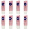 (8 Pack) Nivea Shimmer Radiant Lip Care Balm Moisture Treatment Chap Stick 0.17 Ounces