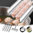 thumbnail image 1 of Herramienta para Hacer Albóndigas de Acero Inoxidable | Construcción en Acero Inoxidable 304 | Cuchara Antiadherente para Albóndigas Uniformes | Ayuda Multifuncional de Cocina | Segura para, 1 of 8
