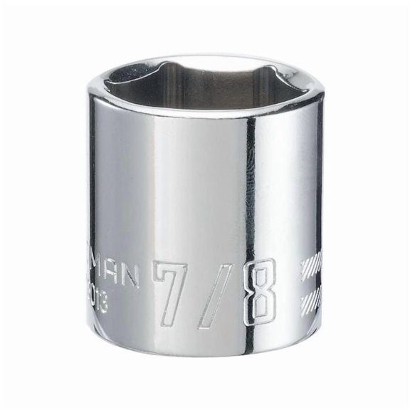 Craftsman Sockets, 3/8" Drive 7/8" 6 Point SAE Sha, CMMT43013 CMMT43013