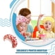 thumbnail image 5 of Minnieouse Niños pequeños Bebé Niños Satén Bonnet Impreso Elasticidad Sombrero de moda Sombreros Cubierta para la cabeza Turbantes Satén Gorros para Type3 NO3 Minnieouse AP008219-03, 5 of 6
