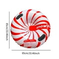 thumbnail image 4 of Siruishop Inflatable Snow Tube Snow Duty Sledding Snow Inflatable Snow Sled for Games, 4 of 8