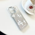 thumbnail image 4 of Fits iPhone 15 Pro Max Case Bless Cross Phone Case for iPhone 14 Shockproof Protective Cases Mirror Phone Case (White, 15ProMax), 4 of 14