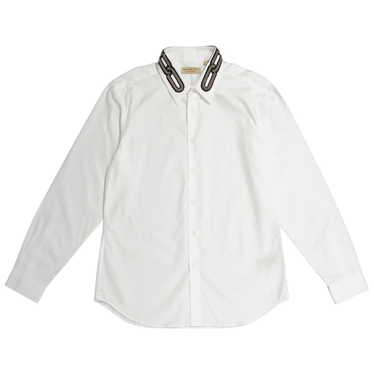 burberry mens shirt white