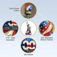 thumbnail image 6 of Anniversary decorations, 250Th Anniversary, Patriotic decorations, 12 in Liberty Sculpture, 250Th Anniversary Usa, Fourth of July decor, Red White Blue, 1 Pc, 6 of 6