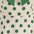 thumbnail image 6 of Karymi Summer Dresses for Women Retro Polka Dot Swing Midi Dress, Peter Pan Collar Bow Puff Short Sleeve Back Zipper Vintage Hepburn Party Sundress Spring Dresses for Women 2026, 6 of 8