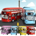 thumbnail image 2 of Lovely Alloy Tourist Bus Model Pullback Car Figure Children Gift Home Ornament, 2 of 8