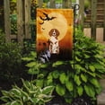 thumbnail image 2 of Caroline's Treasures BB4338GF Halloween Brittany Spaniel Flag Garden Size , Small, multicolor, 2 of 3