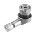 thumbnail image 5 of Unique Bargains Pair Silver Tone Aluminum Alloy 90 Degree Universal Motorcycle Vacuum Tire Valve Stems Caps 11.3mm, 5 of 6