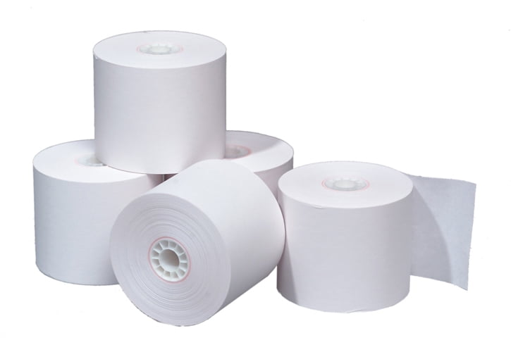 White 50 Rolls Alliance Thermal Paper Receipt Rolls 2 1/4" x 230' 