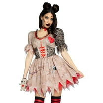 Leg Avenue Women's Deadly Voodoo Doll Halloween Costume