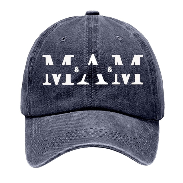 Wdgfv Day Custom Embroidered Baseball Cap with Children's Names Unique Present for Mom from Kids Navy One Size