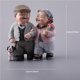 thumbnail image 3 of Bearachild Pareja de Ancianos Escultura de Resina Anciano Cálido Tome un Paseo con Estatuilla de Perro Adorno de Resina Exquisita Estatua de Pareja de Jardín y Patio Bearachild HA019476-00, 3 of 6