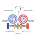 thumbnail image 3 of Refrigerant Manifold Gauge For R12/R22/R134A/R502 Air Conditioning Refrigerant Charging Tool Brass Dual-Valve Pressure Gauge, 3 of 6