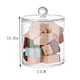 thumbnail image 5 of Dispensador De Bolas De Algodón, Organizador De Baño, Bote Acrílico Transparente, Soporte Para Hisopos, Almacenamiento De Discos Desmaquillantes, Contenedor De Encimera, Frasco Para Hilo Dental, 5 of 8