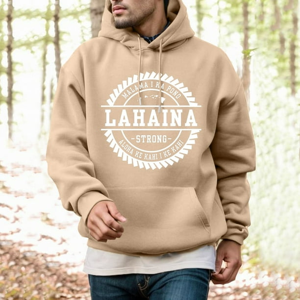 Gibobby Sudaderas con capucha para hombre Sudadera con Capucha Camisa para Hombre Caqui CH Walmart en linea