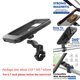 thumbnail image 1 of Soporte de teléfono para motocicleta y bicicleta, accesorio Universal para GPS, giratorio de 360 °, ajustable, resistente al agua Fivean unisex, 1 of 2