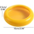 thumbnail image 3 of 2Pack Transparent Film Fruit Sealed Crisper Box Refrigerator Fruit and Vegetable Cut Semi-Frozen Crisper Box Kitchen Food Storage Box Yellow, 3 of 9