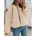 thumbnail image 4 of PRETTYGARDEN Women's Winter Faux Fur Coats Fuzzy Fleece Cropped Jackets Buttons Warm Casual Trendy Fall Fashion Clothes, 4 of 9