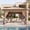 Brown, variant on Dateyes 12x12 FT Pop Up Gazebo, Outdoor Gazebo Canopy with Mosquito Netting, 3 Adjustable Heights, Portable Patio Gazebo Tent for Backyard, Patio, Gray
