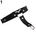 thumbnail image 2 of Ayyufe Women's Elasticity Heart Faux Leather Tight Suspender Punk Garter Belts, 2 of 4