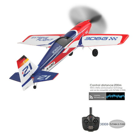 XK A430 2.4G 5CH Brushless Motor 3D6G System RC Airplane EPS